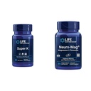 Estensione della vita Super K, Vitamina K1, Vitamina K2 mk-7, Vitamina K2 mk-4 & Neuro-mag Magnesio L-threonate, Magnesio L-threonate