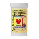 CHILDLIFE ESSENTIALS ChildBiotics with Colostrum- Probiotics for Kids, Probiotics for Digestive Health, Chewables, Children's Probiotics, Colostrum for Kids, Gluten Free - Natural Berry, 92 Tablet