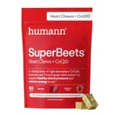 umano SuperBeets cuore Chews Advanced - 100mg di CoQ10 Plus Beetroot & Grape Seed Extract, 60 Count