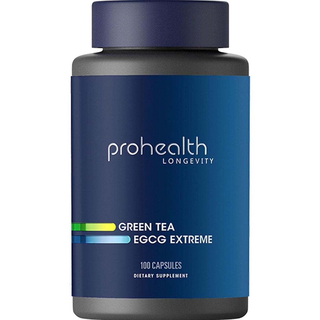 ProHealth Longevity Green Tea EGCG Extreme (390mg EGCG, 100 capsule) (Green Tea Supplement)