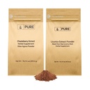PURE ORIGINAL INGREDIENTI Estratto di Chasteberry e Bundle estratto di liquirizia, 1 lb Ogni, Non OGM, Integratori senza glutine