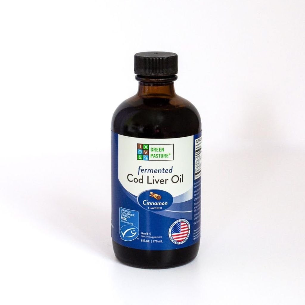 Incolla verde - Liquido per olio per fegato di merluzzo - 6 fl. oz. - Cannella