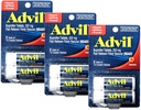 Advil Ibuprofen Tablets 200 mg, 2 Vials, 10 compresse rivestite Ogni, 20 Totale (Pack of 3)