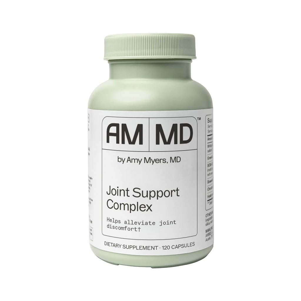 Amy Myers MD Unisciti al supplemento complesso di supporto - Supporta la salute e la mobilità congiunta - Glucosamina HCL - Chondroitin - Turmeric - 120 capsule