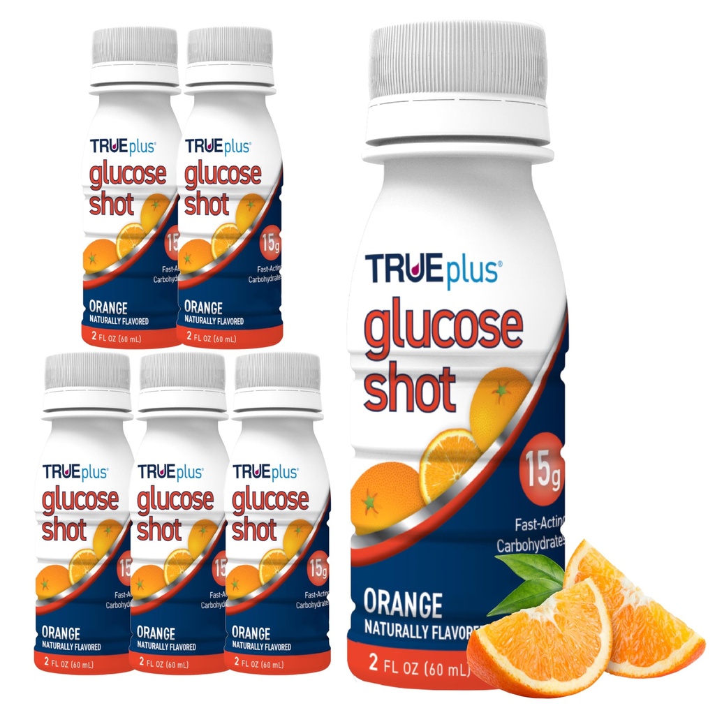 TRUEplus Glucose Shots 6 bottiglie - Arancione