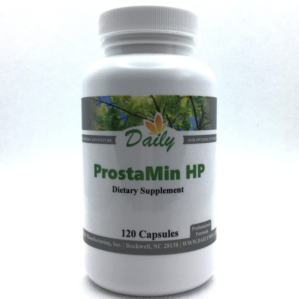 ProstaMin HPTM (Beta Sitosterol, Pygeum, Reishi Mushroom, Estratto di aglio, Curcumina (da Tumerico) & Zinc)