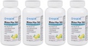 MAJOR Mintox Plus Tabs - Antacid Plus Anti-Gas compresse - Aiuta a alleviare rapidamente l'indigestione acida, bruciore di stomaco, stomaco acidulo, e gas - Limone Mint aromaed - 100 Conte (4 Confezione)