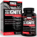 Prova del fattore di forza X180 Accensione Booster totale del testosterone per gli uomini con il seme greco e Estratto di tè verde per costruire il muscolo magro, aumentare l'energia e migliorare le prestazioni, 120 conte
