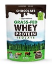 Opportuniteas Grass Fed Chocolate Whey Protein Isolate Powder - 20g Protein Powder senza dolcificanti artificiali, Cows senza ormoni, Non OGM - 5lb