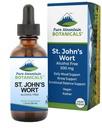 Pure Mountain Botanicals St Johns Wort Tincture – Kosher Liquid St. John’s Wort Alcohol-Free Extract 500mg Vegan Supplemento