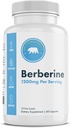 Integratore di Berberina 1200mg – 60 capsule vegane – Gluten Free, Non OGM, Dairy Free – 30 giorni di alimentazione