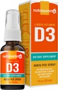 Nutrasumma Vitamina D3 1000 IU Spray -1oz- Naturale Alto tasso di assorbimento Supporta Bone Boosts Sistema immunitario Integratore di vitamina