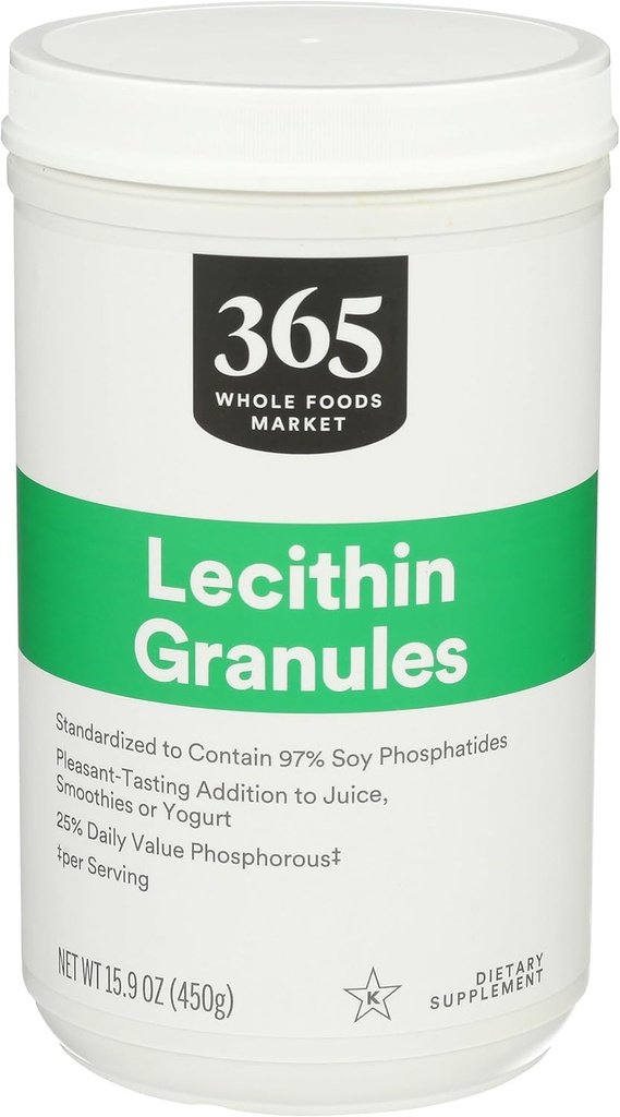 365 by Whole Foods Market, Lecithin Granules, Vegan, 15.9