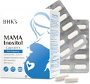 Integratore di fertilità precoce di BHK, bilancia ormonale e funzione ovarica sana Supporto per le donne, cicli regolari con inositolo, 60 capsule