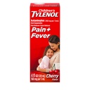 Medicina della sospensione orale liquida di Tylenol per bambini, Acetaminophen Pain Reliever & Fever Riduttore, Aspirina-, Ibuprofen- & Alcohol-Free, Cherry, 4 Fl. Oz