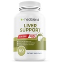 Supporto per fegato - Natural Milk Thistle and Zinc Supplement - Aiuta a disintossicare e pulire il fegato, supporta la salute digestiva e la disintossicazione - 60 capsule vegetali (30 giorni di alimentazione)