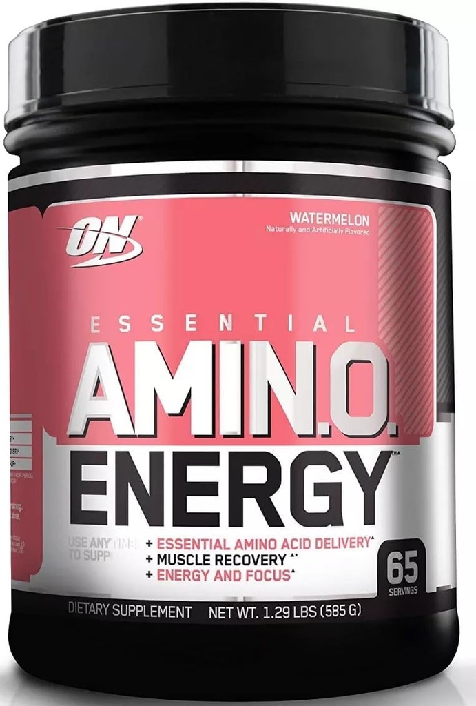 Optimum Nutrition Essential Amino Energy with Green Tea and Green Coffee Extract, Sapore: Watermelon, 65 Serve