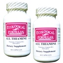 Formula ecologica Tutte la vitamina B1 50 mg, 2 capsule X 60