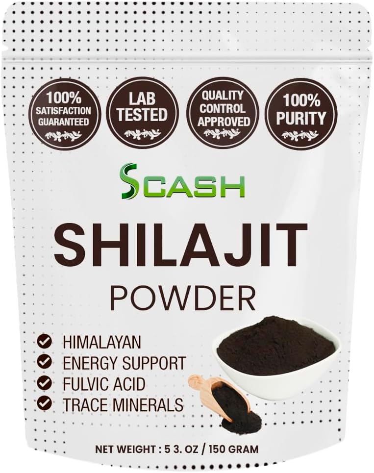 truffa 600 Servings Shilajit Dry Extract Supplement Powder, 5.3 Ounce /150g, Shilajit Pure Himalayan Mineral with Fulvic Acid, Fulvic Minerals Compound for Energy Supplement