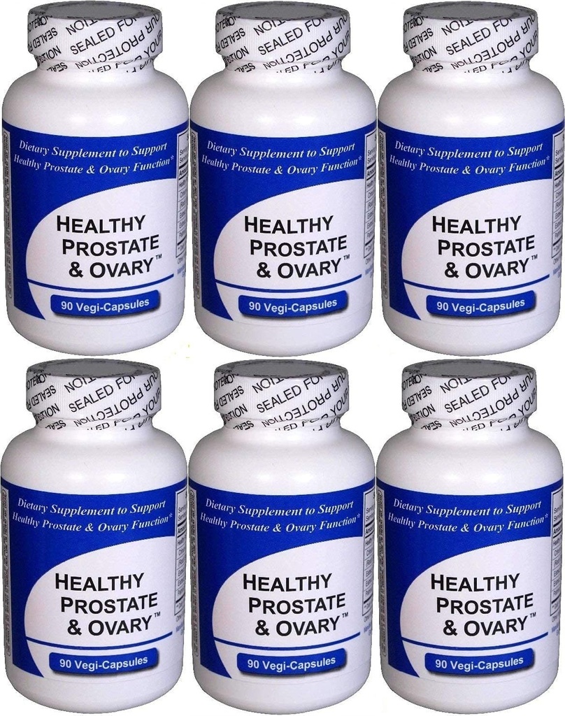6-Pack (6 bottiglie contengono un totale di 540 capsule) - Concentrato di erbe aromatiche - Integratore alimentare naturale - Contiene Vietnamita Crinum Latifolium Herb Extract & other Herbs - Prostate Nutrition