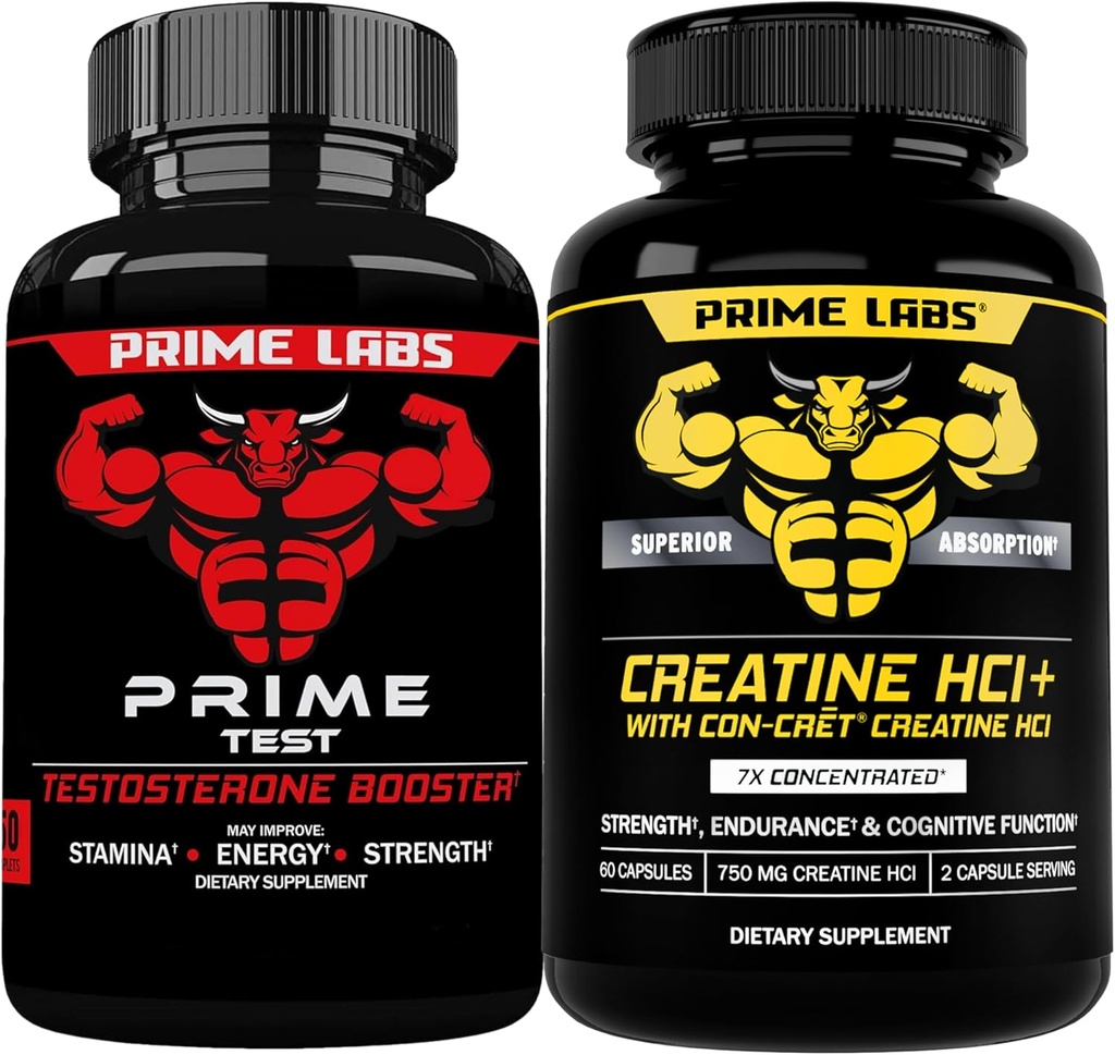 Prime Labs Prime Test + Creatina HCl Capsule