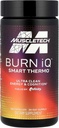 MuscleTech Burn iQ Smart Thermo Supplemento alimentato con Paraxanthine Enhanced Energy & Cognition per uomini e donne 100 Count