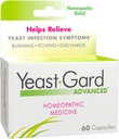 YeastGard Advanced Homeopathic Remedy Capsule - 60 conteggio bottiglia