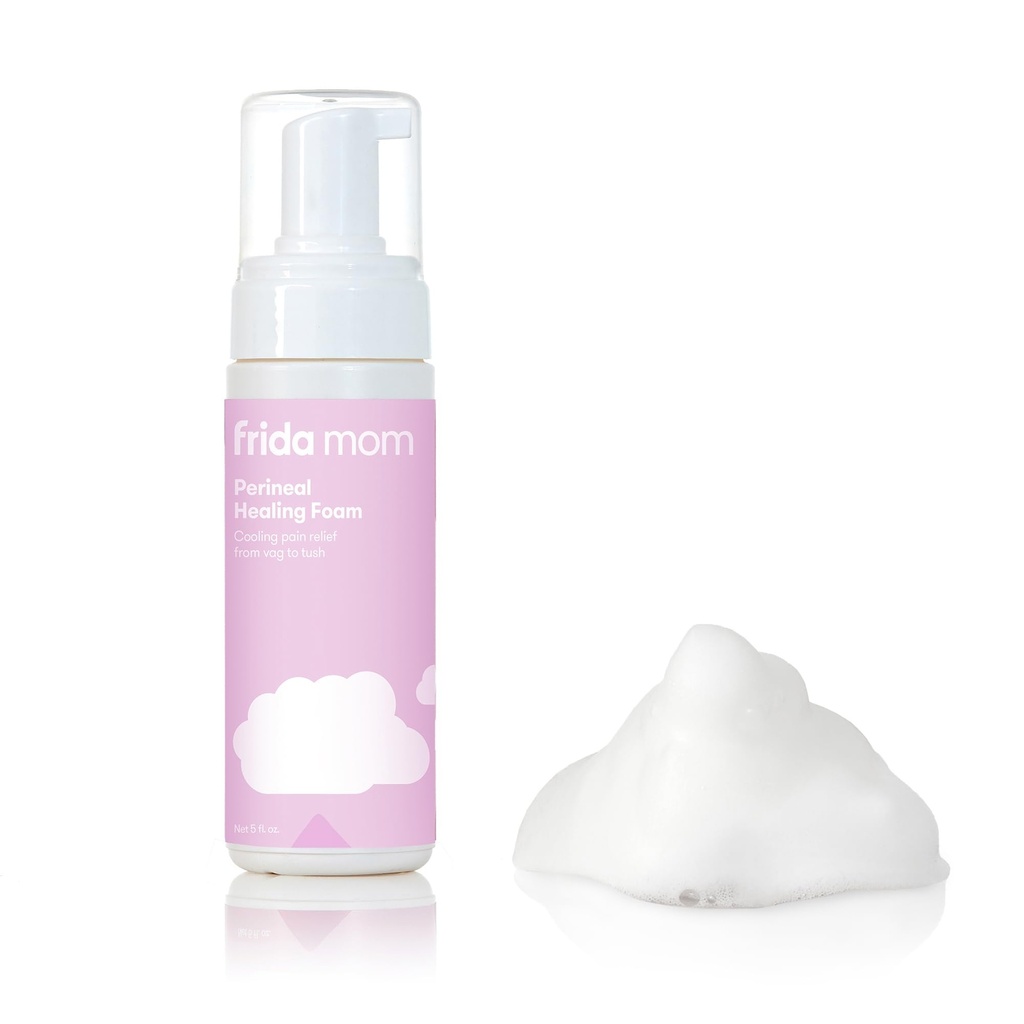 Frida mamma strega Hazel perineal Guarigione schiuma per la cura del post-partum, raffreddamento dolore sollievo e trattamento emorroidi, 5 Fl Oz