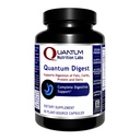 Quantum Nutrition Labs Quantum Digest - Enzimi di salute digestivi per le donne e gli uomini, supporto di digestione per la salute del fegato, pillole di enzima vegana completamente attive - 60 capsule vegetariane