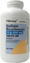 Rising Pharma - Bicarbonato di sodio 650mg - Antacido usato per l'indigestione acida, bruciore di stomaco, stucco acido Tavole