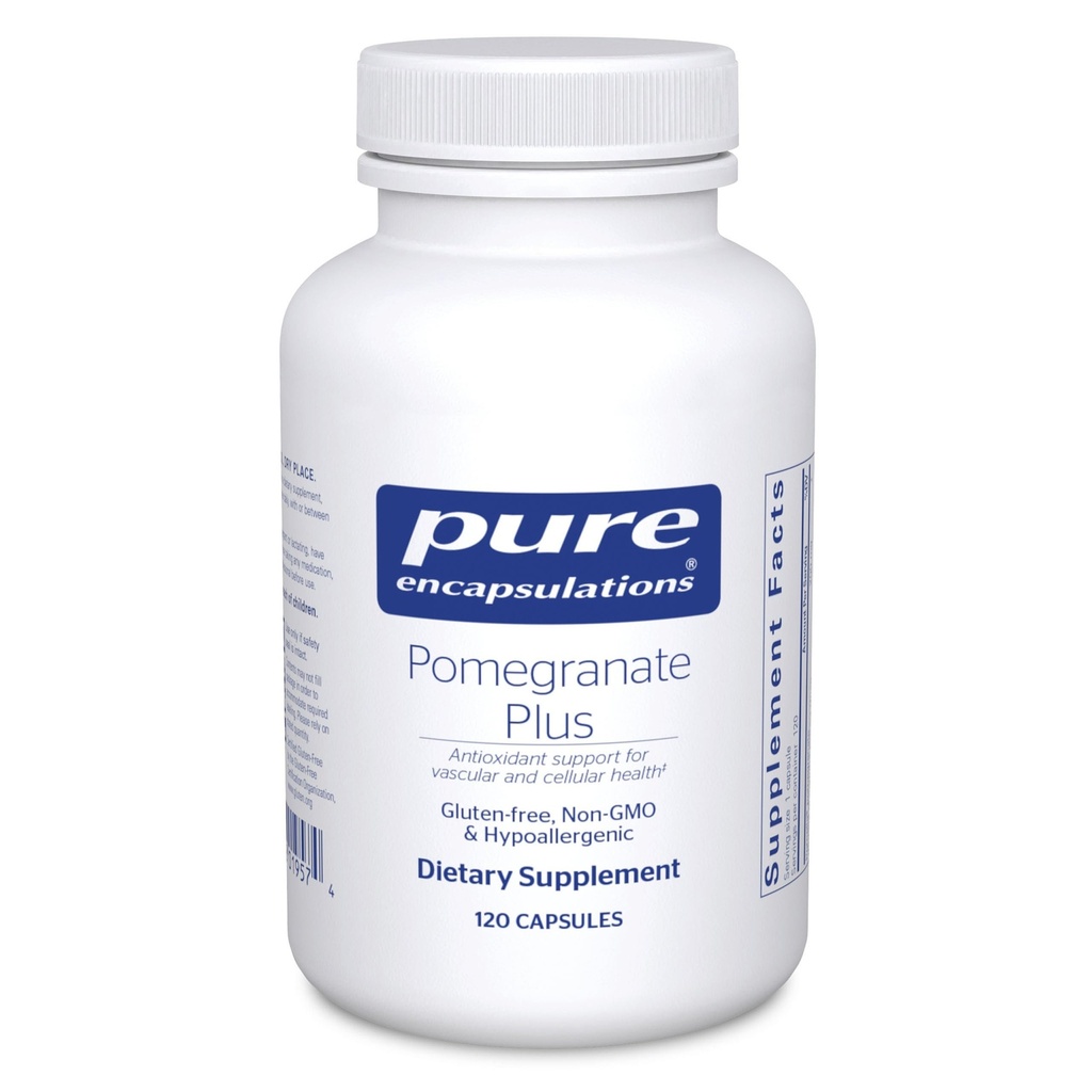 Pure Encapsulations Pomegranate Plus | Supporto antiossidante per la salute vascolare e cellulare* | 120 capsule