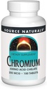 Fonte Naturals, Inc. Chromium Chelate 200mcg 100 Tablet