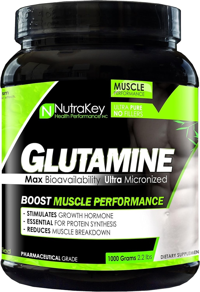 NutraKey L-Glutamina 1000 Grammo
