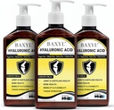Integratore di acido ialuronico liquido BAXYL - Acido citrico naturale, Ingredienti di sorbuto di potassio formulato Syrup senza gusto - Fornire Cartilage sano & Bone Formazione - 3 bottiglie di 6 Fl Oz