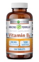 Stupefacente formula vitamina B6 Pyridoxine 200mg 100 compresse supplemento | Non OGM | Gluten Free | Made in USA