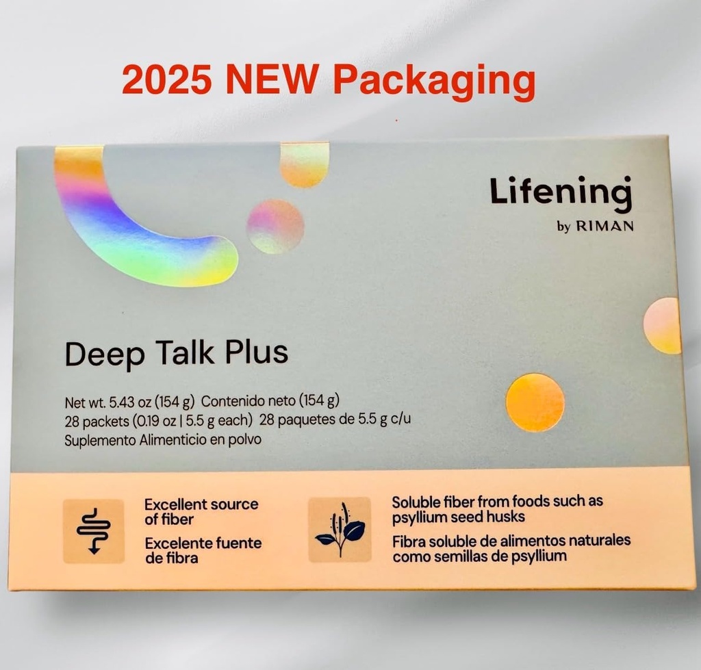 Riman Lifening Deep Talk Plus Integratore alimentare, 5.5g x 28 Packets