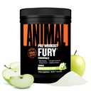 Animal Fury Pre Workout Powder - Mela Verde, 350mg Caffeina, Aminoacidi BCAA, 2g Beta Alanine, Citrulline & Tyrosine, Energia, Focus, Forza, Endurance, Preallenamento per uomini e donne, 20 Servings