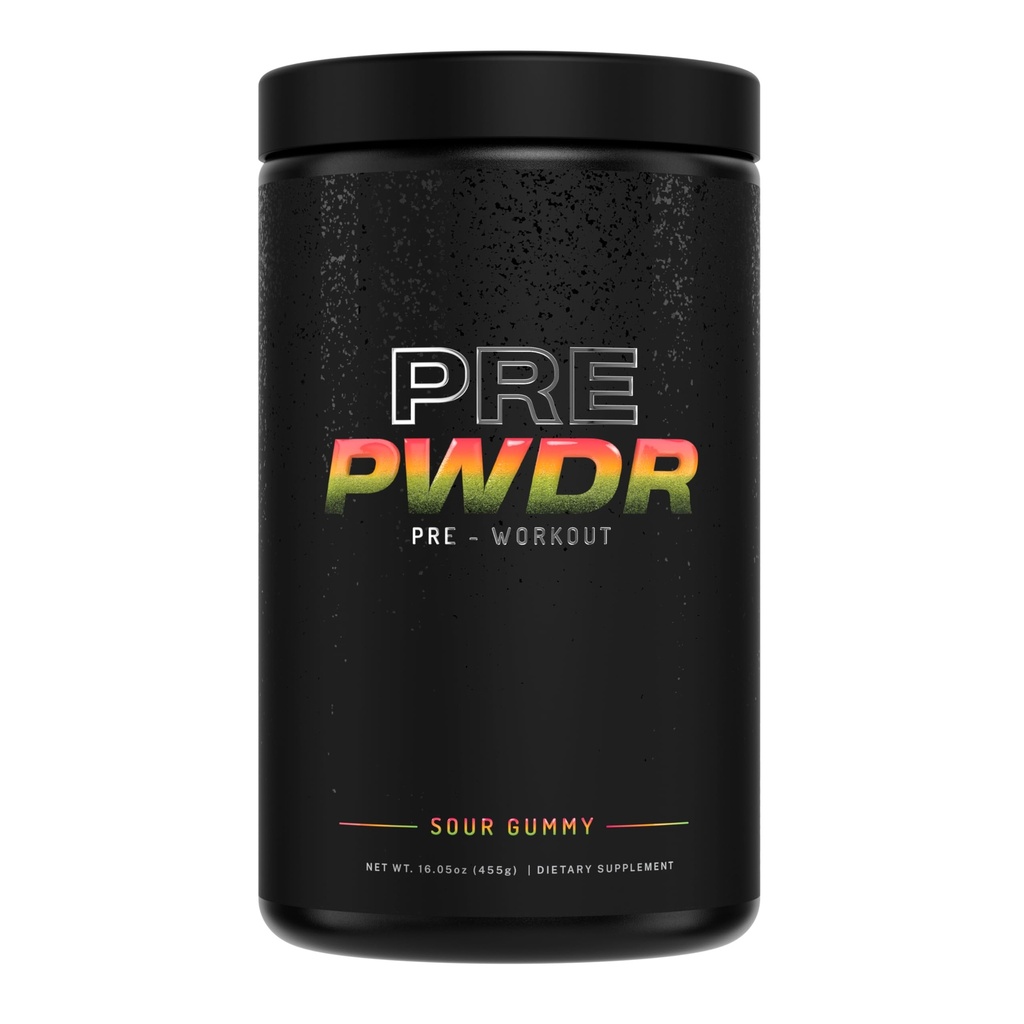 PWDRS polvere di pre-allenamento, tutto naturale pre allenamento per l'energia, pompa, resistenza e resistenza, con caffeina (la pancia)