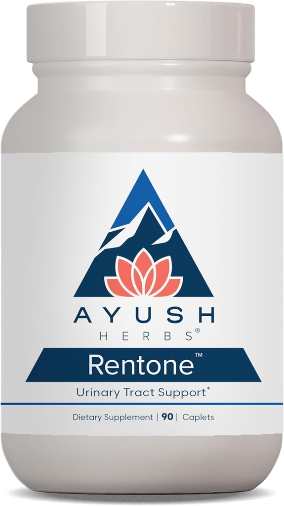 Ayush Herbs Rentone - Supporto per il rene Supplemento con mirtillo, Pillole per la pulizia del rene per le donne e gli uomini, Funzione di salute urinaria e della vescica - 90 capsule vegetariane (1 Conte)