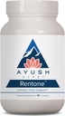 Ayush Herbs Rentone - Supporto per il rene Supplemento con mirtillo, Pillole per la pulizia del rene per le donne e gli uomini, Funzione di salute urinaria e della vescica - 90 capsule vegetariane (1 Conte)