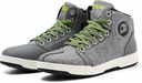 Scarpe Moto da Uomo di IRON JIA, Ingranaggio protettivo antiscivolo traspirante, Stivali per motociclo casual Powersport (Grey 8)