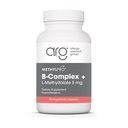 MethylPro B-Complex + L-metilfolato 5 mg - Complesso di vitamina B etilato per le donne e gli uomini, supporto di energia cellulare con follia, niacina e biotina, VIT B supplemento - 30 capsule vegane