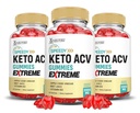 (3 Pack) Speedy Keto ACV Gummies Extreme 2000MG Speedy Keto Gummies Aceto di sidro avanzato di Formula Apple con polvere di succo di barbabietola di melograno B12 Vegan Non GMO 180