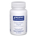 Pure Encapsulations Gluten/Dairy Digest | Mix unico di enzimi per sostenere la digestione sana di glutine e latticini* | 60 capsule