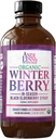 Andi Lynn's Winterberry Black Elderberry Syrup - Comprende Black Elderberries, Cinnamon, Ginger, Honey & Lemon - Supporto immunitario per tutta la famiglia - Organic & Great Tasting Syrup 4oz