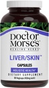 Doctor Morse's Liver/Skin Care Supplement - Natural Digestive System Health & Elimination Support - Naturopath Formulated - Milk Thistle Seed, Burdock, Bayberry, Dandelion Root - 90 capsule