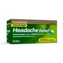 Geltabi di sollievo di mal di testa, acetaminofene, aspirina (NSAID) e caffeina, 80 conte