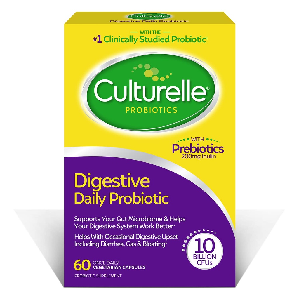 Culturelle Daily Probiotic, Capsule Digestive Health, 60 Count