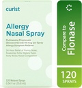 Spruzzo di allergia di Curist (120 Spray per Bottiglia) 50 mcg Per Spray - Spruzzo allergia giornaliero