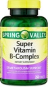 Integratore alimentare dietetico, 250 CountMetabolism Support* Integratore alimentare Super Vitamina B-Complex